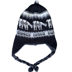 Alpaca Beanie Made in Peru Doble Side